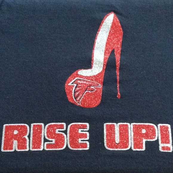 NFL Atlanta Falcons Rise Up in Red Stilettos 👠 - Picture 1 of 4